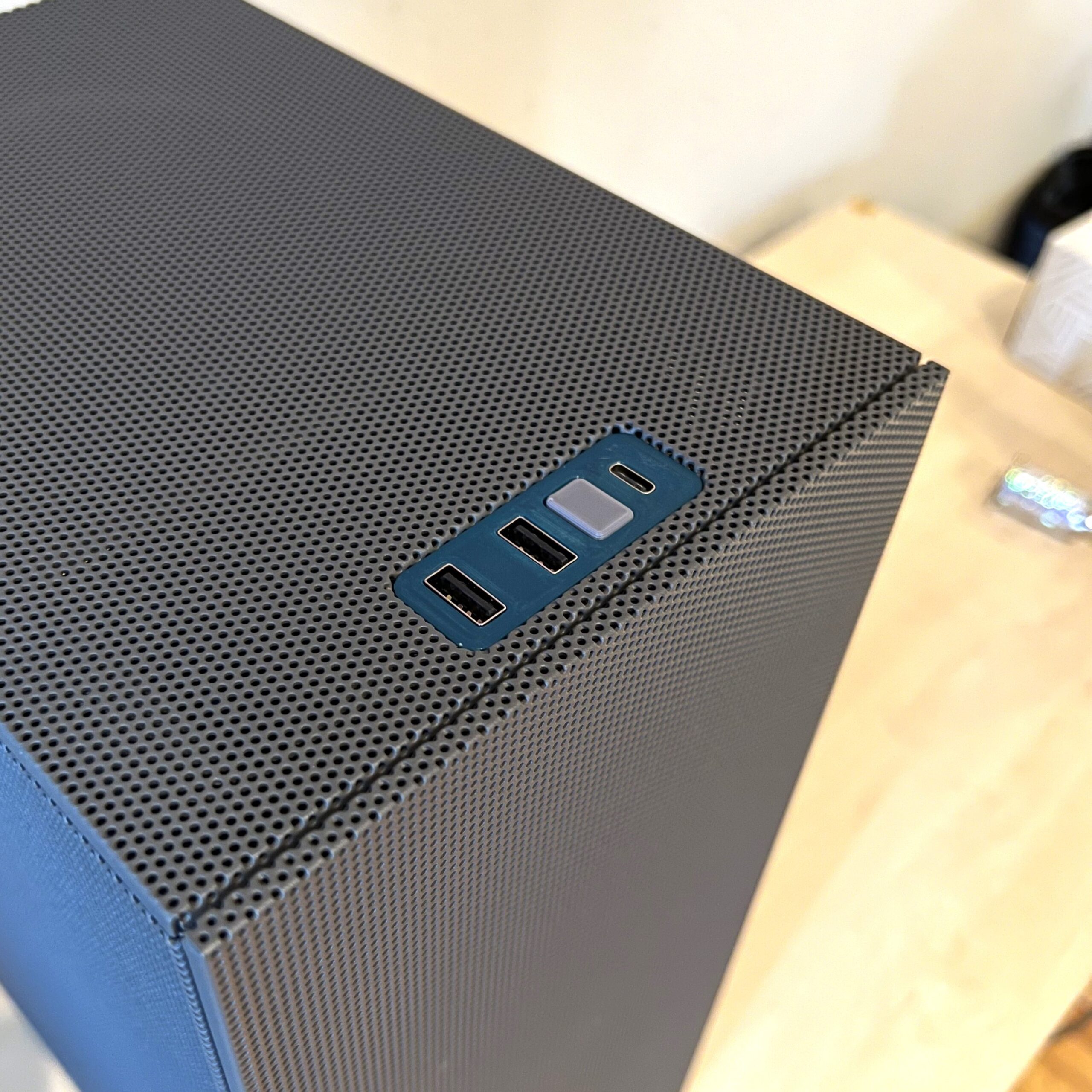 SSUPD Meshroom S Front Panel Power Button Relocation Kit